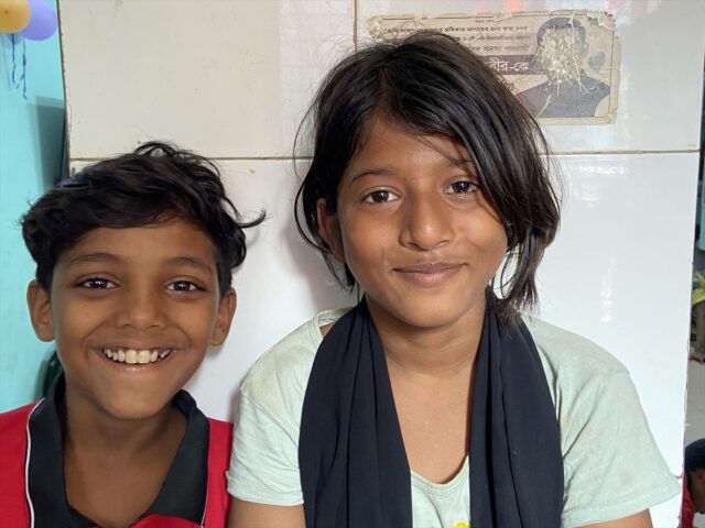 子どもたちの大きな瞳が輝く