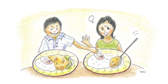 参加者が10名集まる度に、イラストが絵本形式で変化していきます©Minami Nakaya/KnK